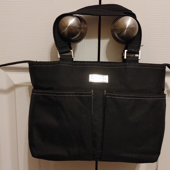 Kenneth Cole Reaction Black Nylon Purse - Picture 1 of 1